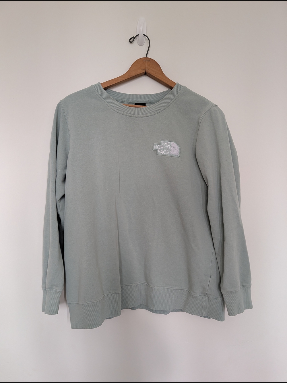 The North Face Women’s Crewneck Sweatshirt in Light Sage
